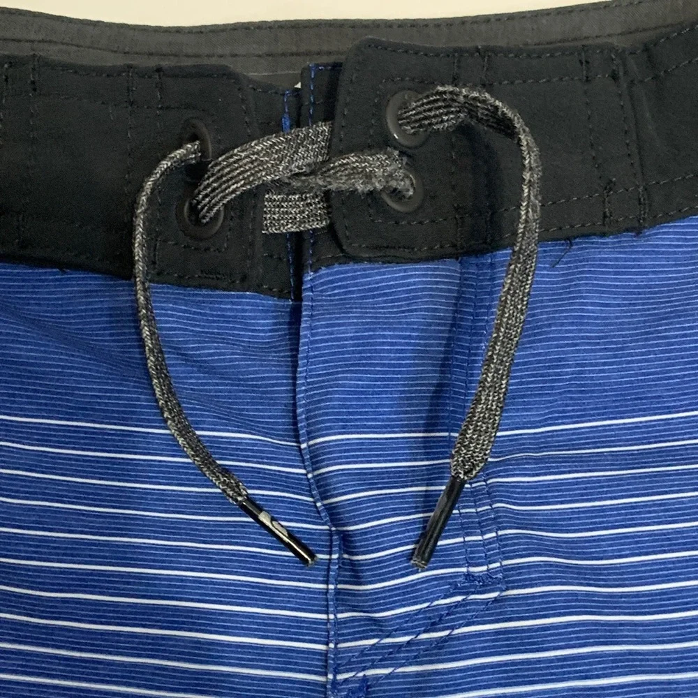 Quiksilver Kids‎ Blue and Black Swim Trunks